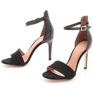 JOIE / Jaclyn Suede & Croc Mix Heel / Size 38